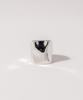 Novice Tokyo Rectangle Volume Ring / Silver