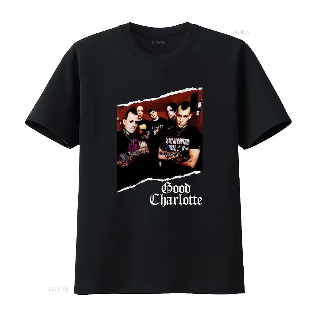 GOOD CHARLOTTE Black 100 Cotton Full Size S To 4XL Band T Shirt Vintage Washed Breathable Casual Designer Clothes Stretched