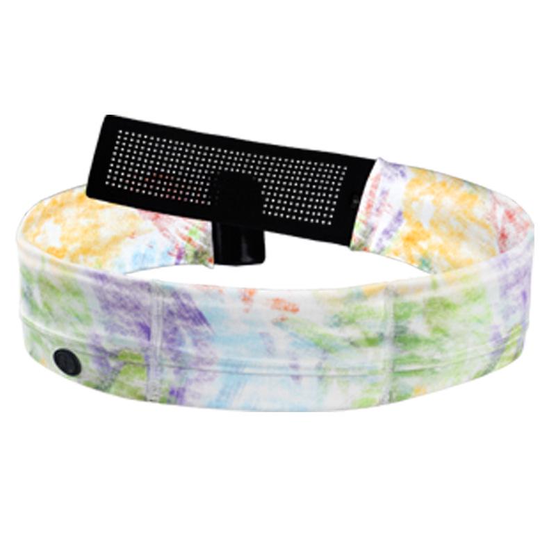 Adjustable Elastic Waist Pack with Water Bottle Holder and Phone Pocket