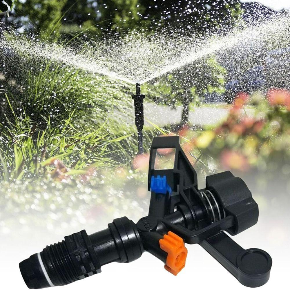 360 Degree Rotating Water Spray Nozzle Adjustable Sprayer Nozzle Rocker Sprinkler  Lawn Yard