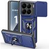 Case for Xiaomi 15 - E.F.CONNECTION - Rigid Shockproof - Rotating Ring - Camera Protection - Navy Blue