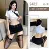 Sexy underwear uniform slim fit hot hip skirt waist stewardess professional role play uniform temptation