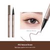 NOVO Brown Ultra-Fine Waterproof Quick-Dry Long-Lasting No-Smudge Silk Cotton Soft Ink Under-Eye Eyeliner Pen