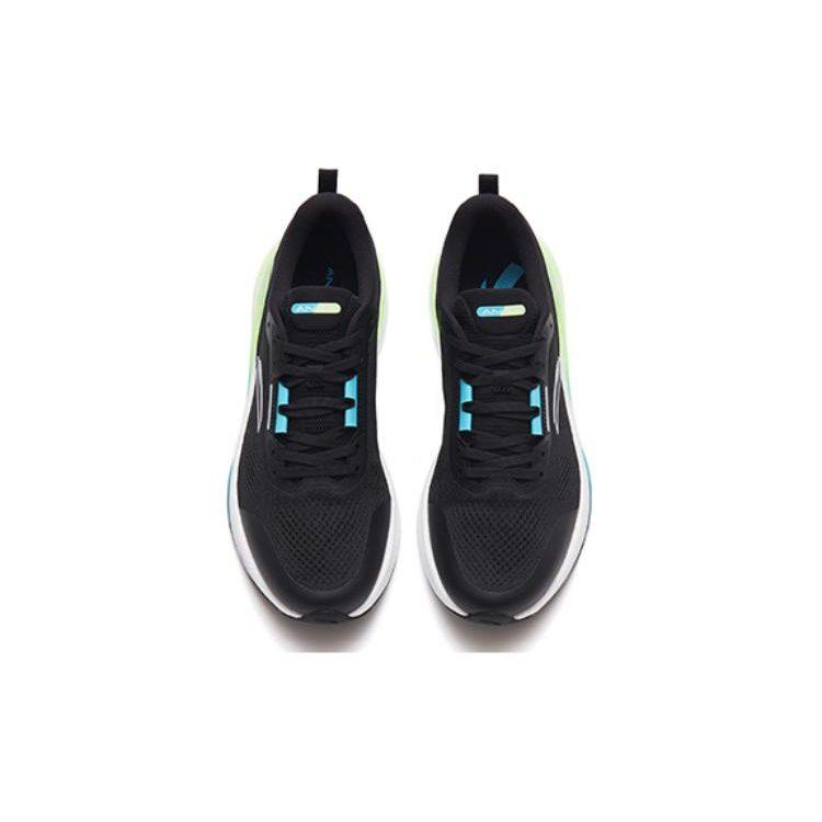 Anta Royal Journey Slip Resistant Abrasion Resistant Low top Running Shoes Men's Black White Green 112335580-5