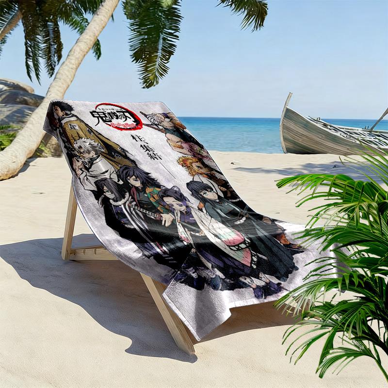 Zen Warrior Harmony Beach Towel Beach Beach Towel for Vacation Photos Seaside Quickdrying Swim Towel Outdoor Pool Towel Fashion