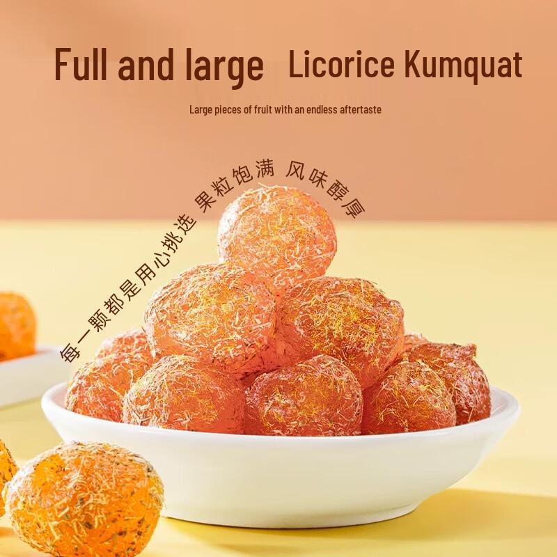 Lao Xiang Nong Candied Licorice Kumquats