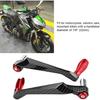 Protections de levier de moto, protecteur de frein de guidon de moto universel en alliage d'aluminium de 7/8 pouces(rouge)