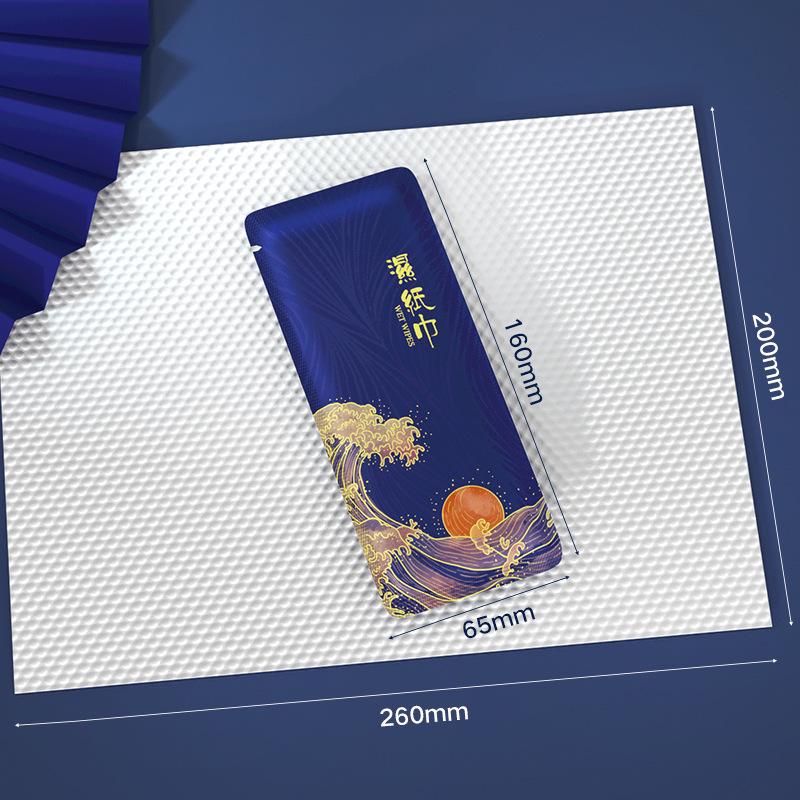 Premium Large Chinese-Style Disinfecting Wet Wipes for Catering & Aviation