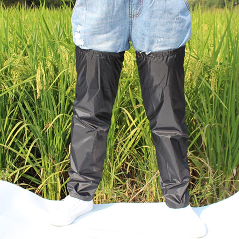 Unisex Rainproof Pants: Multifunctional Leg and Foot Covers for Adults and Children, Convertible to Apron
