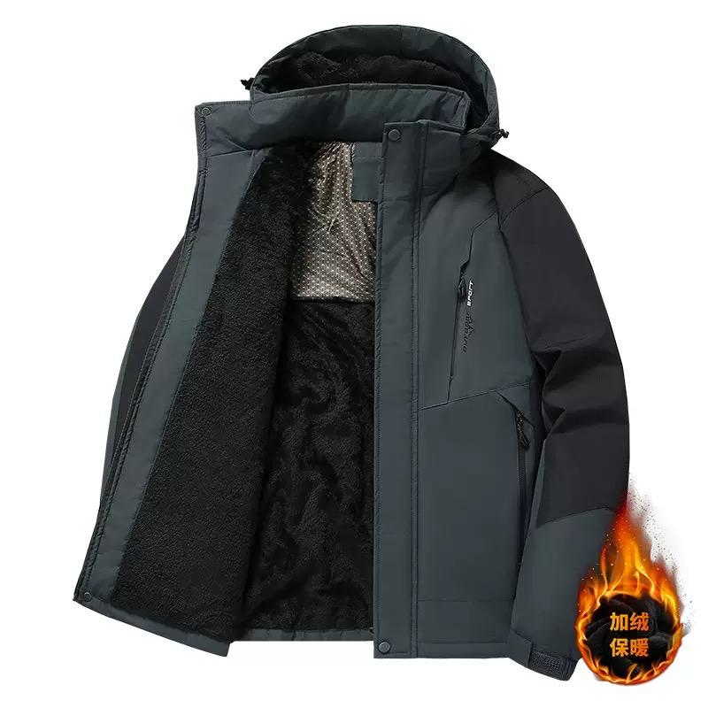 Large Size 8XL Winter Jacket Men