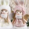 Soft Long Ears Angel Girl Ornaments Cartoon Xmas Tree Pendant  Party Favors