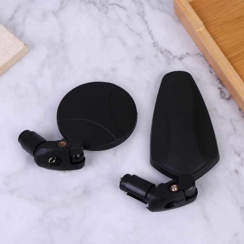 1/2Pcs  Rearview Handlebar Mirrors Rotatable For Mountain Road Bike Motorcycle Bendable Hose Adjustable Rearview Mirror