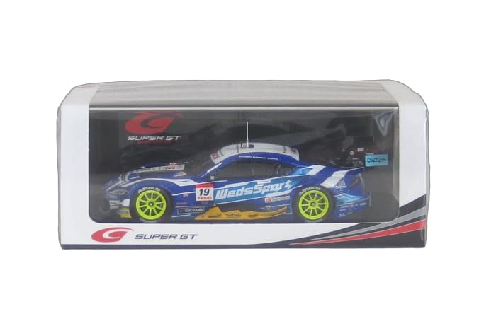 

Spark scale TGR TEAM WedsSport BANDOH GR Supra Super GT GT500 2025 Юсуке Сакагути Готовая модель с дисплеем логотипов спонсоров 1/43 #19 Кунимото/Харуна