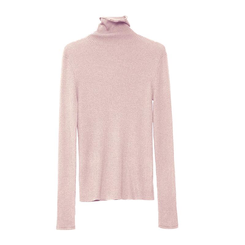Eimich's Damen Rollkragen Pullover aus Wolle mit langen Ärmeln
