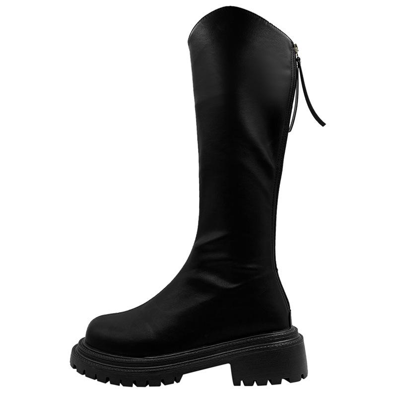 British style but knee boots women's 2025 spring and autumn new high-end trendy cool knight boots ins popular boots