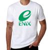 Enix Logo Green Tshirt Casual Trendy Streetwear Tee Shirt