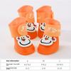 Cross-border Cartoon High-top Pet Silicone Rain Shoes Puppy Dog Going Out Non-slip Wear-resistant Waterproof Dog Shoes Teddy Foot Cover