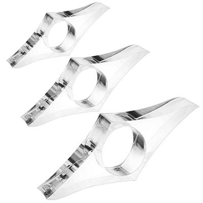 Soporte de página de libro esparcidor de página transparente anillo de pulgar marcapáginas acrílico accesorios de lectura de libros para profesores estudiantes presentes