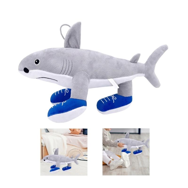 Italian Brainrot Shark Dolls Toy for Kids Fans Stuffed Animal Plush Toy Tralalelo Tralala Plush Popular Huggable Doll