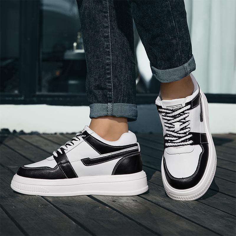 New Elevator Shoes Men Invisible Inner Height Increased 6CM Shoes Fashion Casual Lift Man Sneakers Hidden Heels Heighten Shoes