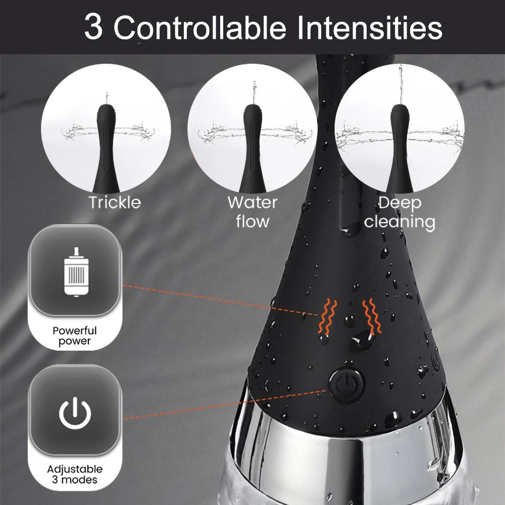 Electric Vaginal Anal Douche Sex Toys for Men Women Anal Plug Cleaning Enema Butt Plug Dildo Extreme Dilator Sex Toys for