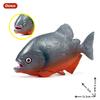 Oenux Sea Life Animals Model Action Figures Ocean Fish Sailfish Bass Grouper Salmon Aquarium Figurines PVC Educational Kids Toy