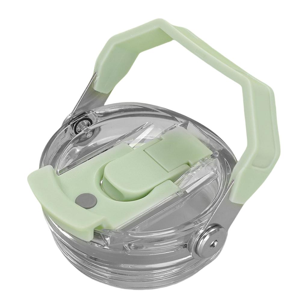 Odolné priehľadné plastové veko s rukoväťou, nepriepustné, náhradné pre Stanley 30/40oz tumbler, kryt so sklopnou slamkou
