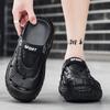 Men EVA Water Slide Sandals Quiet Thick Sole Outdoor Beach Bathroom Slippers Lightweight Summer Shoes for Outdoor Walking Travel