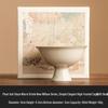 Zhi Nian Hua Hand-Painted Ceramic Master Tea Cup - Warm Oriole Ash Grey