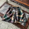 24S marques tendance européennes et américaines transfrontalières short décontracté camouflage Alcatraz pour hommes et femmes, plage américaine high street séchage rapide 5 points