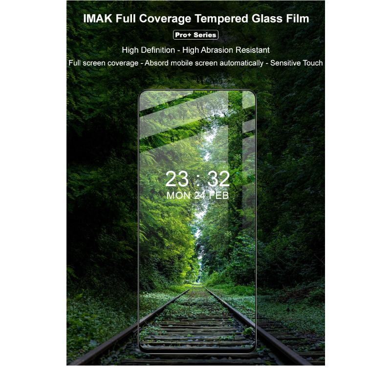 For OPPO A3x 5G Indian Glass IMAK Full Coverage Tempered Glass Film Pro+ Series
