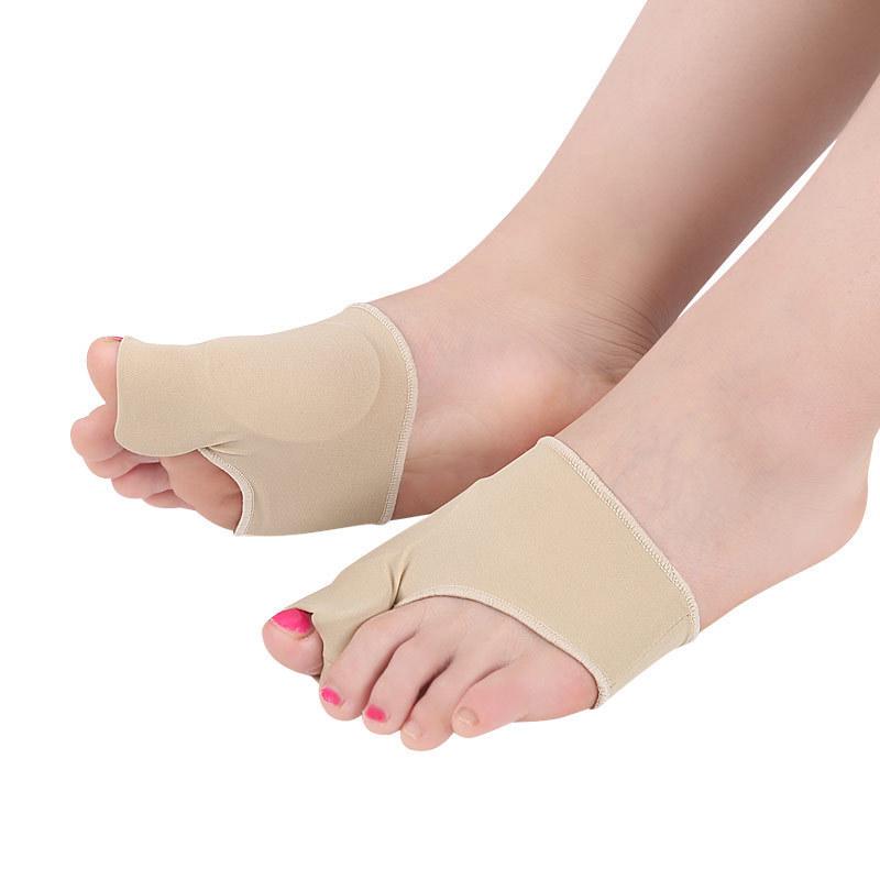 Orthopedic Bunion Corrector Sleeve with Silicone Toe Separator for Day and Night Use