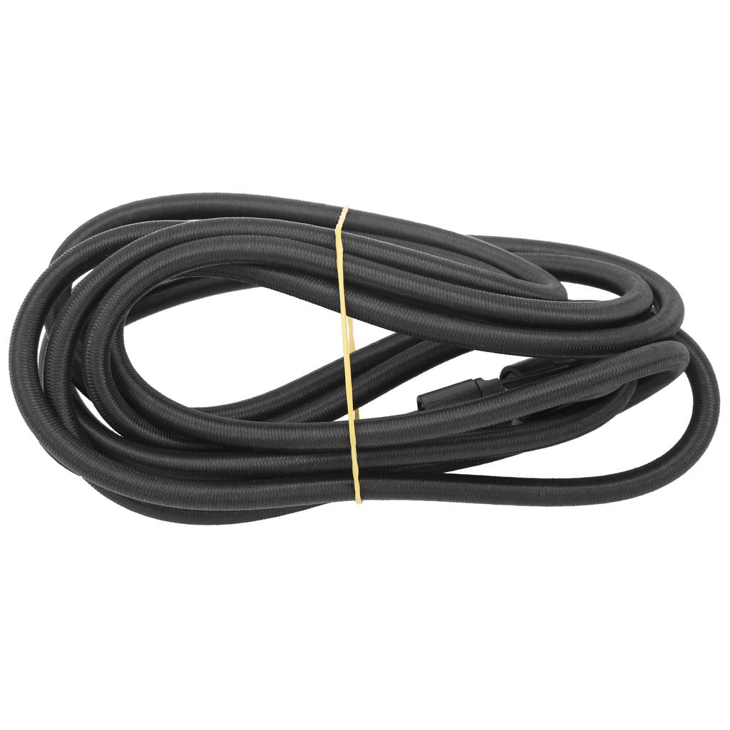 Kayak Elastic Rope Latex Canoe Bungee Cord Lightweight Boat Accessory with Hooks 6mm x 2.5m