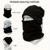 Multi-purpose Winter Mask Outdoor Warmer Scarf Unisex Soft Windproof Hat Camping Hiking Motorcycle Cycling Face Mask Fashion