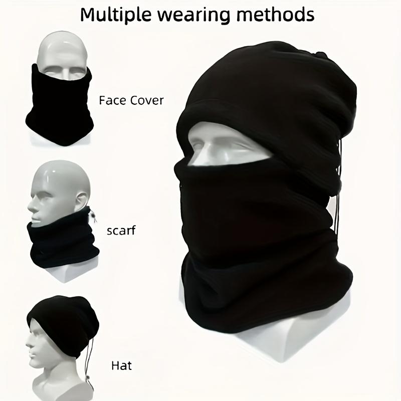 Multi-purpose Winter Mask Outdoor Warmer Scarf Unisex Soft Windproof Hat Camping Hiking Motorcycle Cycling Face Mask Fashion