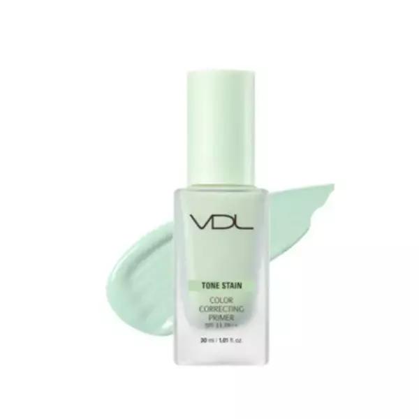 VDL Tone Up Primer Tone Stain Color Correcting (Mint) 30ml