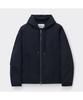 Customellow Navy Hooded Jacket C9Uam26114Nyx