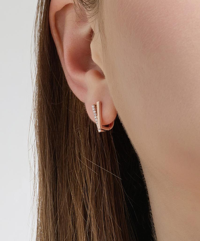 Didier Dubot Signature D Silver Earrings Jdrep6S63Zc