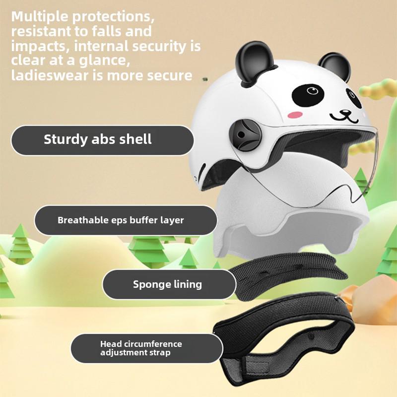3C Certified Kids' Helmet for Electric Cars, Ages 3-12, All-Season, Unisex
