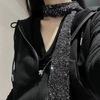 Sequined Scarf Popular Knitted Scarf Neckwrap Thin Scarf for Formal Occasion