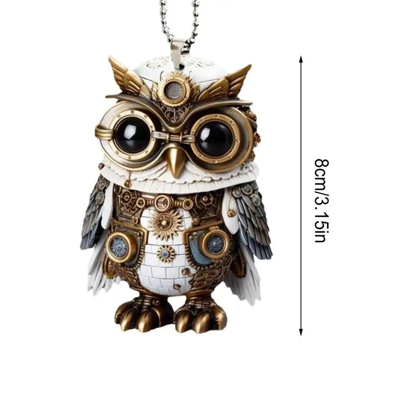 New Steampunk Owl Resin Crafts Set Kitties To Decorate Home Halloween Decorations