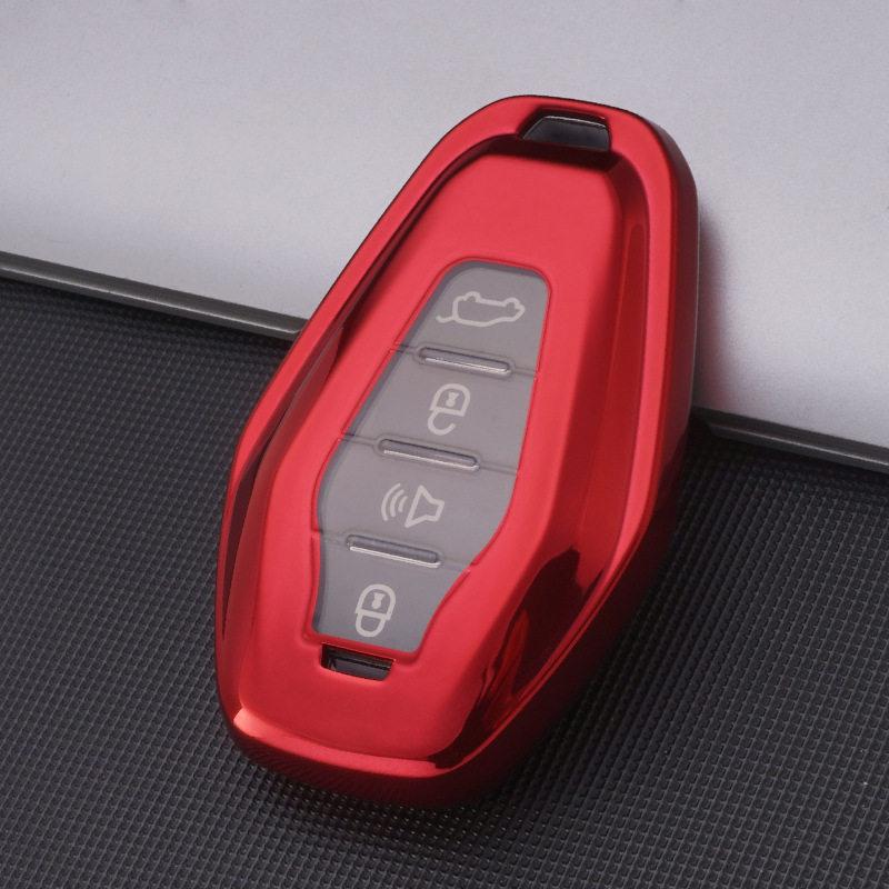 Car Key Cases for Chery Jetour X90 Plus & X70 Plus - Soft Rubber Material