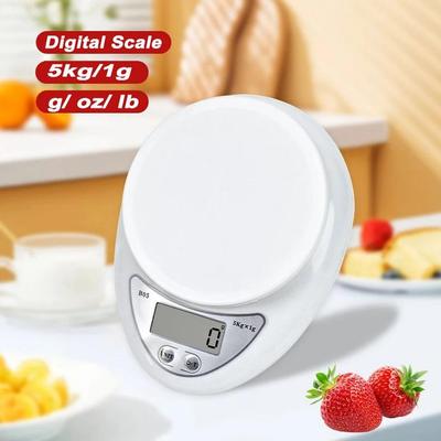 1g-5kg Digital Kitchen Scales High Precision Electronic Scale for Food  Weighing Auto Zero LCD Display Measuring Scale Cooking Bake Tools