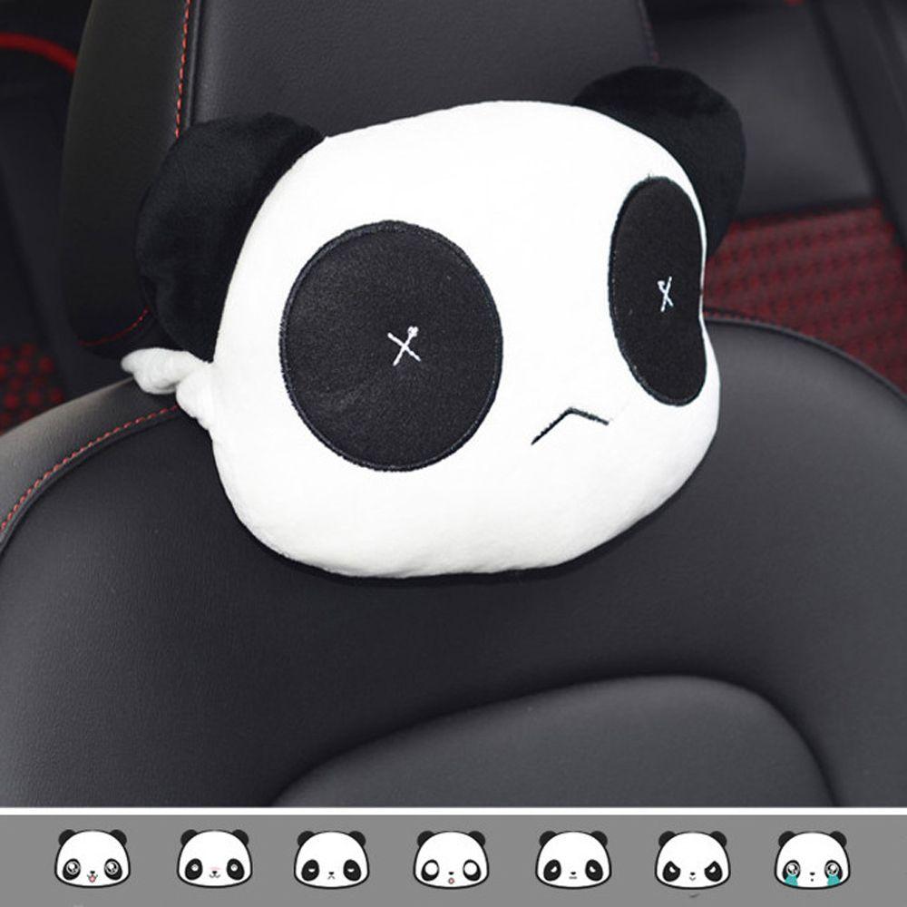 panda car headrest