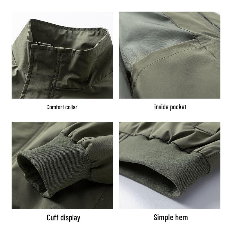 Jeanswest Men's Windproof Water-Repellent Jacket