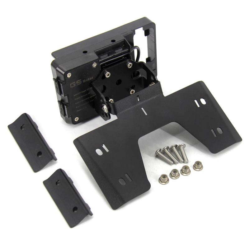 2010-2012 For DUCATI MULTISTRADA 1200 MY Motorcycle GPS SMART PHONE Navigation Plate Bracket Adapt Holder Kit