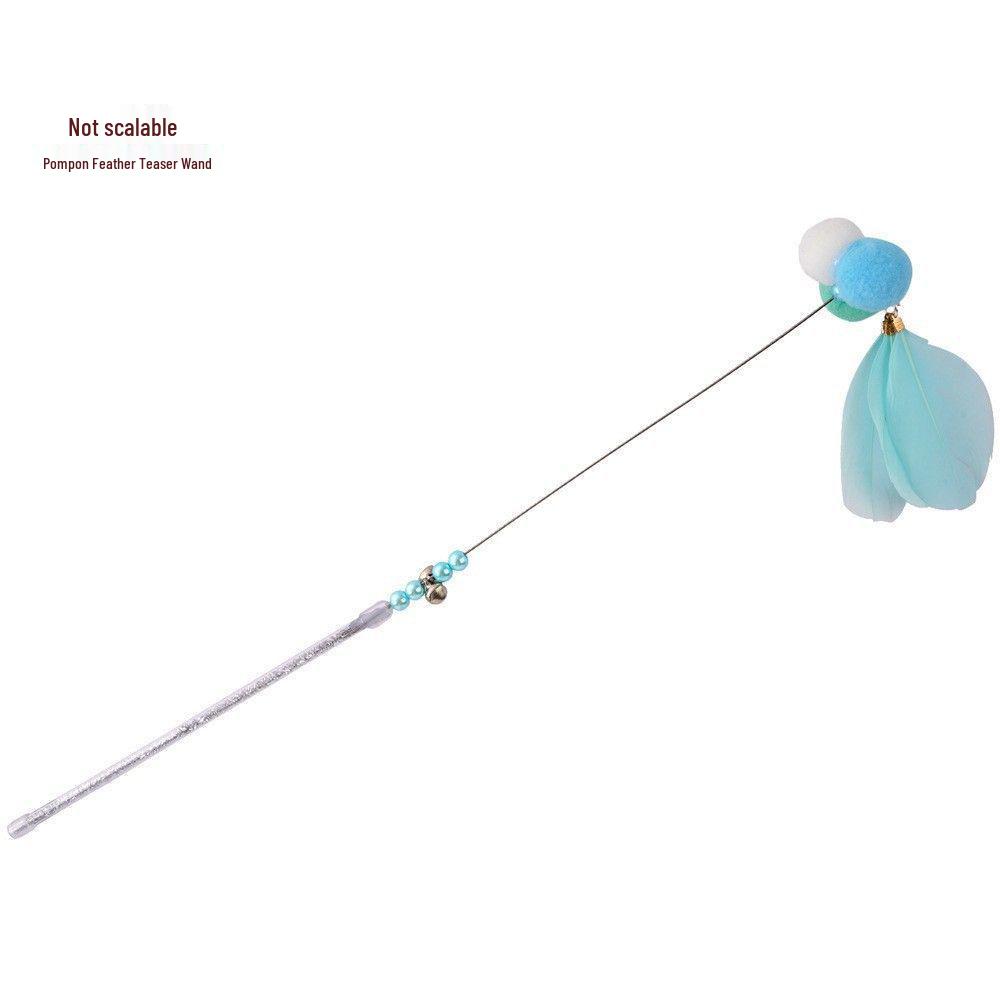 Bite-Resistant Cat Teasing Stick Set - Durable, Self-Entertainment Toy for Kittens