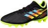 Adidas Copa Soccer Cleats for Dirt and Artificial Core Solar Yellow Size Sense.3 HG/AG Turf, Black/Bright Cyan/Team (GZ1362), 24.5cm