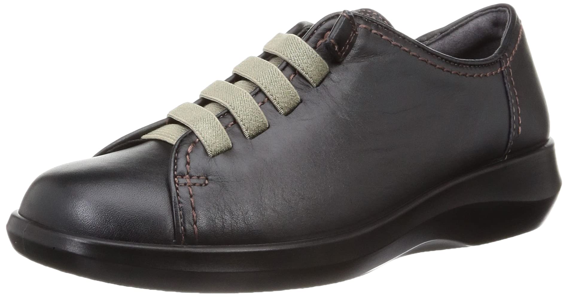 

Achilles Sorbo ходьба натуральная эластичная легко ходить см обувь, кожа, шнурки, внутри, женская, 3E, 5580, ASC, 5590, черный, 22.5