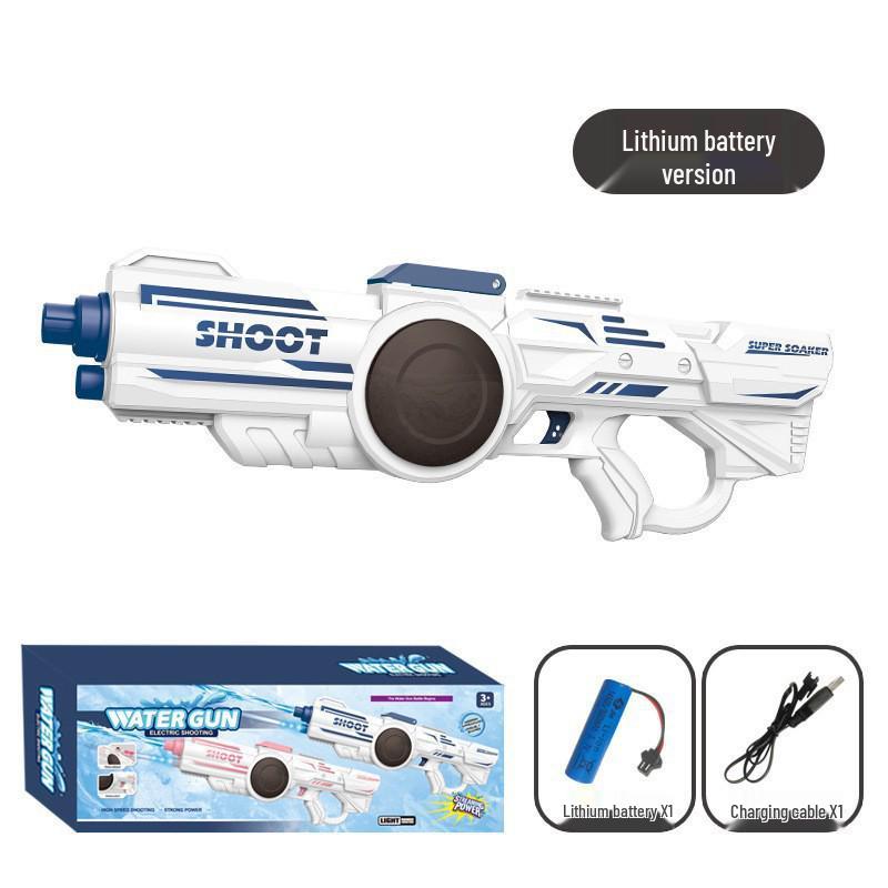 Pulse Electric High-Pressure Water Gun: Automatic Absorption & Strong Spray for Outdoor Fun
